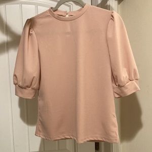 NWOT Pink Blouse